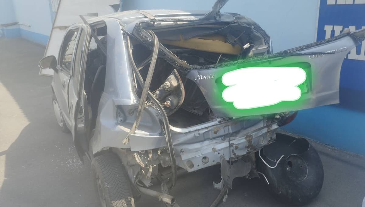 Farg‘onadagi «zapravka»da Matizʼga o‘rnatilgan gazballoni portlab ketdi