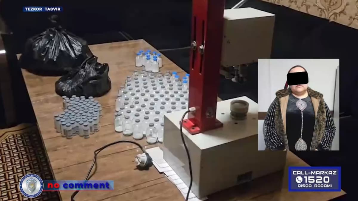 Andijonda qalbaki dori tayyorlovchi 3 ta yashirin laboratoriya aniqlandi