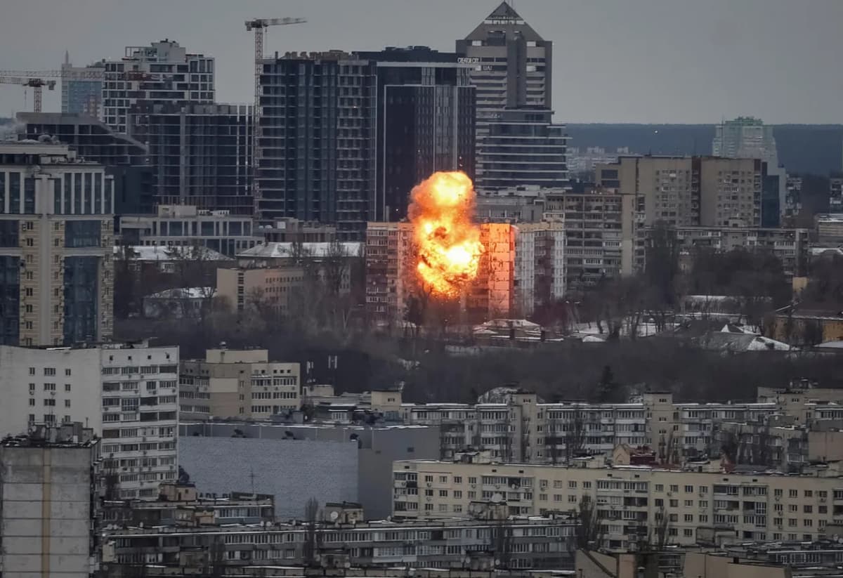 Rossiya Kiyevga yopirilma zarba yo‘lladi