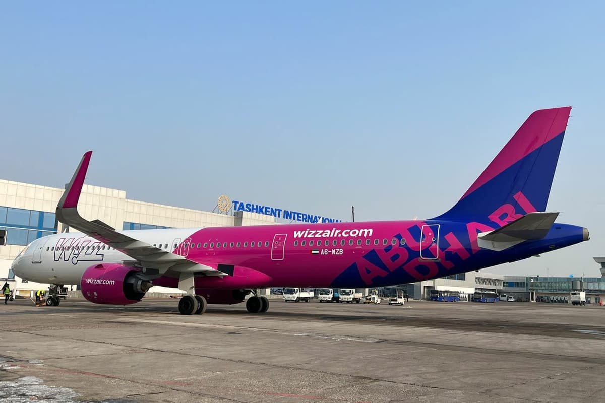 Лоукостер Wizz Air приостанавливает рейсы из Узбекистана в Абу-Даби