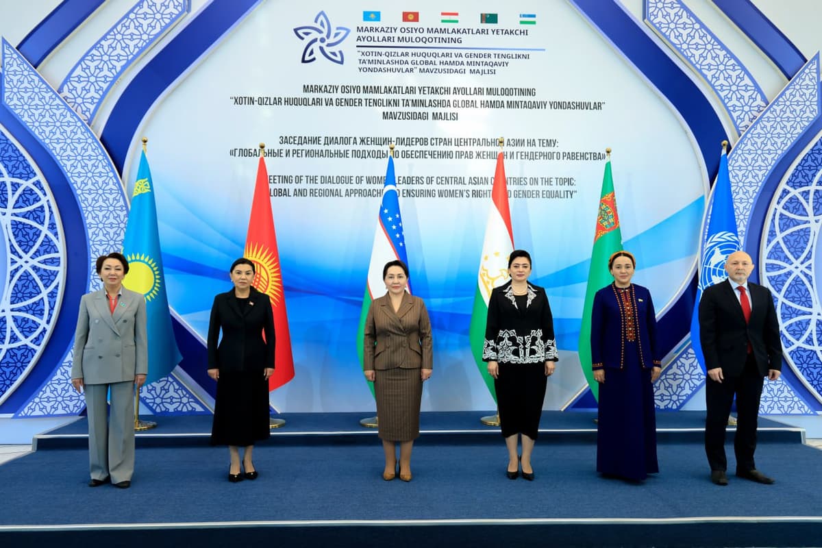 Markaziy Osiyo yetakchi ayollari muloqoti majlisida Toshkent deklaratsiyasi qabul qilindi