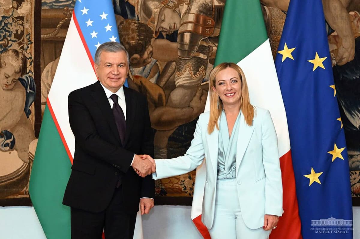 Jorja Meloni 28-29 may kunlari O‘zbekistonga keladi