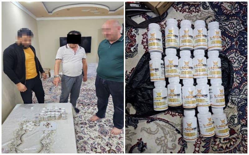 Toshkentda katta miqdorda psixotrop dori biologik qo‘shimcha idishlariga solingan holda topildi
