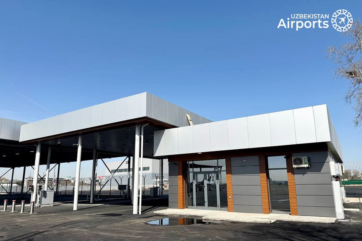 Toshkent aeroportida yangi yuk terminali ochildi