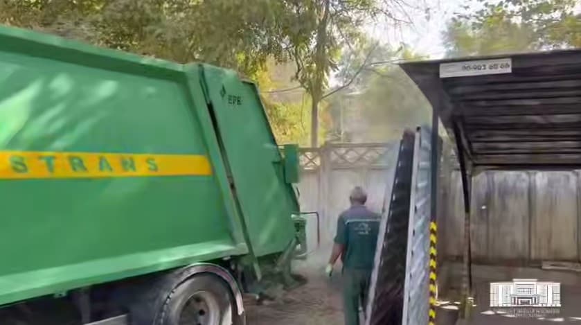 Toshkentda tozalik bo‘yicha keng ko‘lamli reydlar: 3,5 ming tonna chiqindi chiqarildi