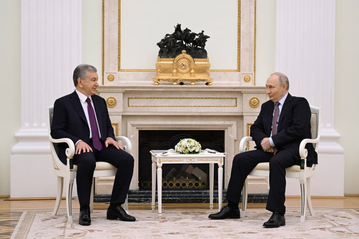 Мирзиёев и Путин обсудили повестку двусторонних отношений