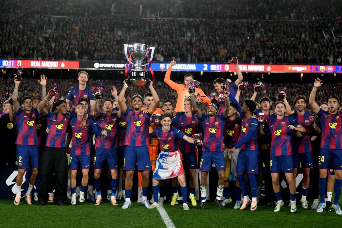 "Barselona" "Real" bilan o‘yinda Ispaniya chempioniga aylandi. Bunaqasi ilk bor ro‘y berdi