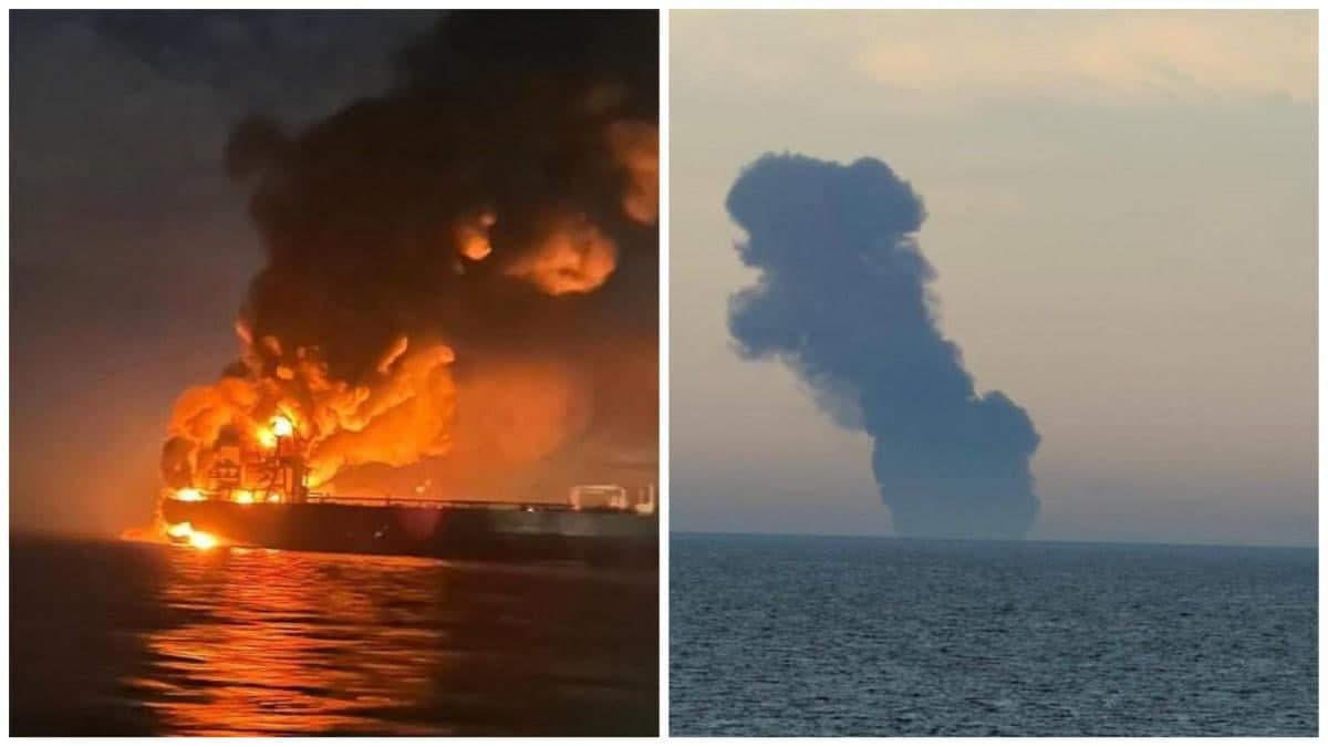Turkiya qirg‘oqlari yaqinida RF “soya floti”ga tegishli ikki kema yonib ketdi