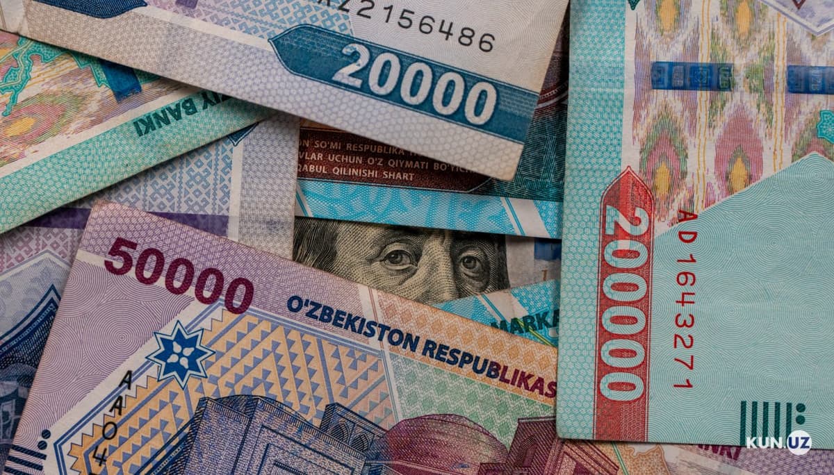 Dollarning so‘mga nisbatan rasmiy kursi 7 oylik minimumga tushdi