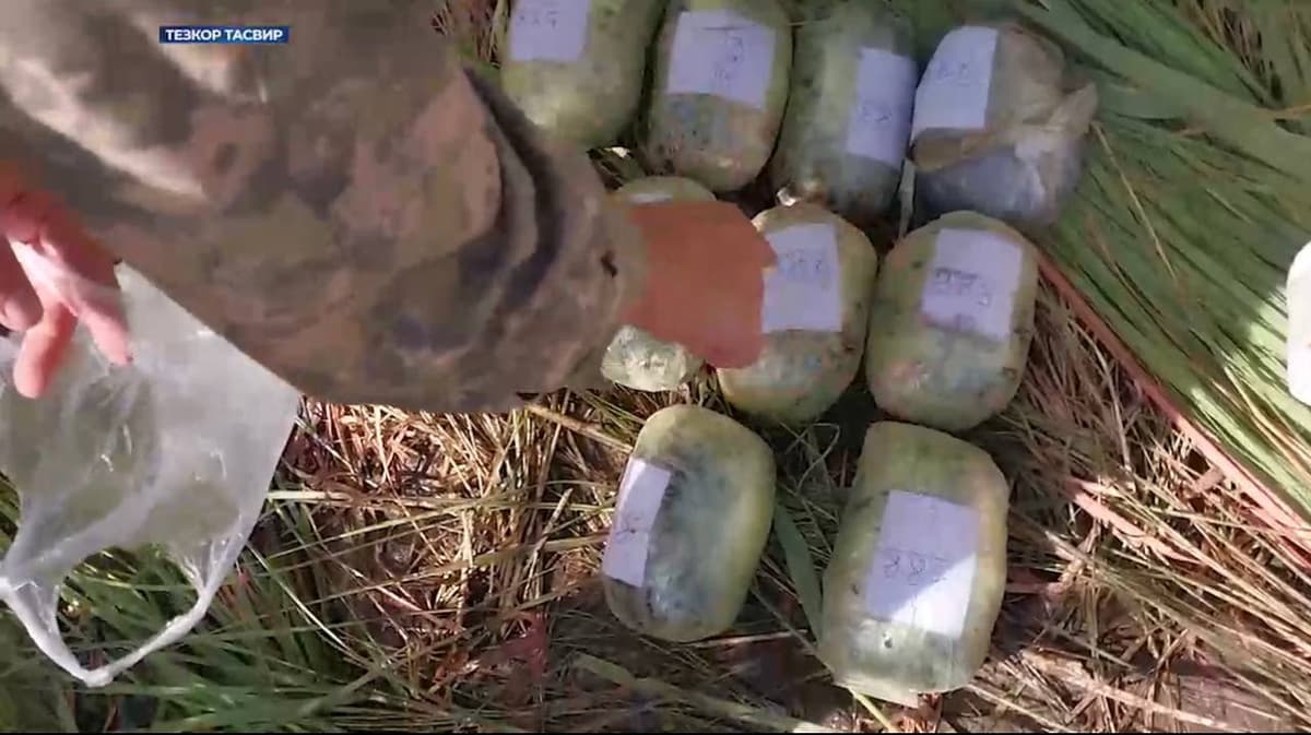 Tojikistondan O‘zbekistonga 20 kgdan ortiq opiy olib o‘tmoqchi bo‘lgan shaxslar ushlandi