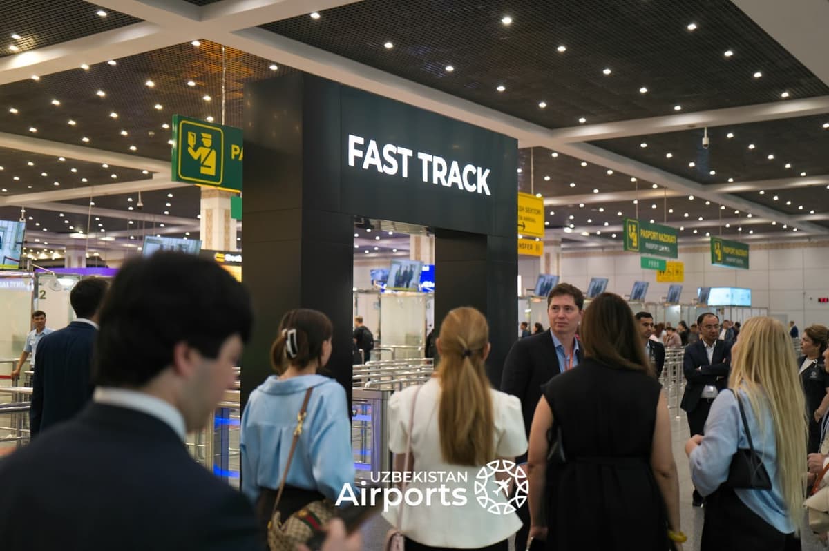 В аэропорту Ташкента запустили сервис Fast Track нового поколения