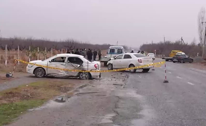 Farg‘onada ikki avtomobil to‘qnashishi oqibatida bir kishi halok bo‘ldi