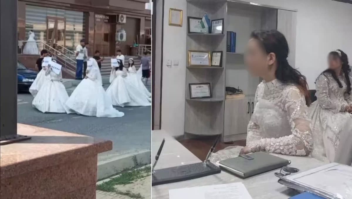 Jizzaxda «er kerak» reklama tadbirini uyushtirgan qizlar jarimaga tortildi