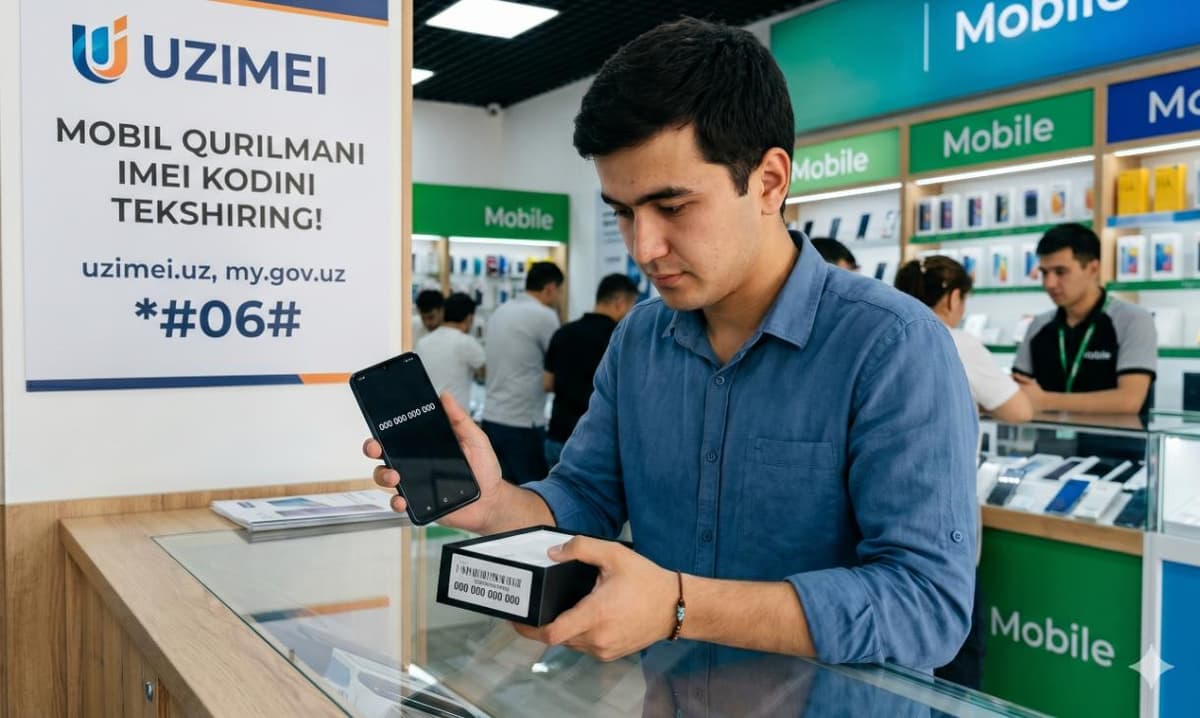 Telefon sotib olishdan oldin IMEI kodini tekshiring