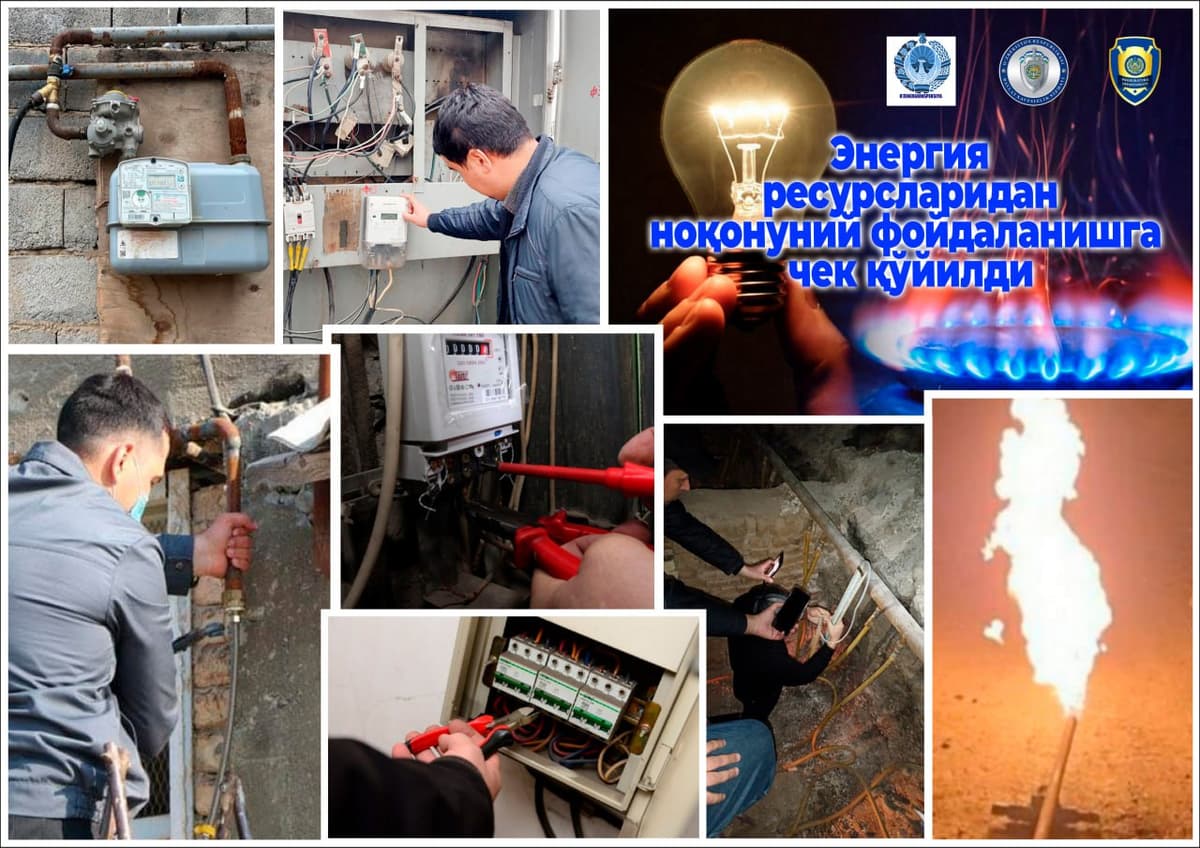 DXX: Respublika miqyosida energiya resurslaridan noqonuniy foydalanish holatlariga chek qo‘yildi