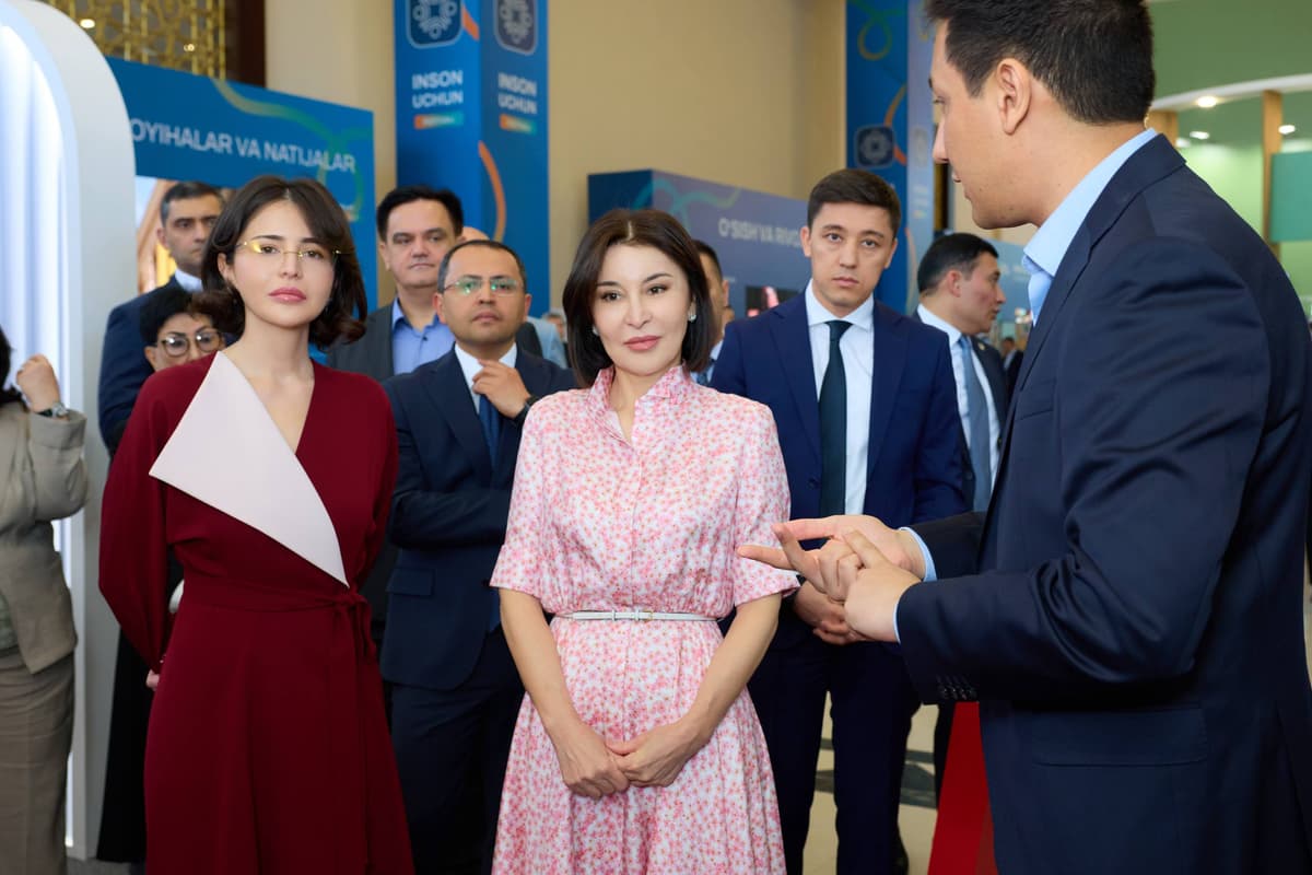 Ziroat Mirziyoyeva «Inson uchun» festivalida ijtimoiy loyihalar taqdimoti bilan tanishdi