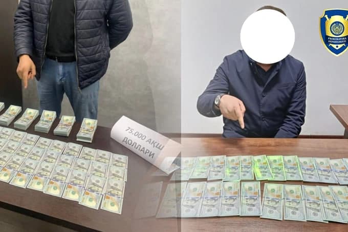 Toshkentda AQShga viza olib berish va’dasi bilan 75 ming dollar olgan shaxs ushlandi