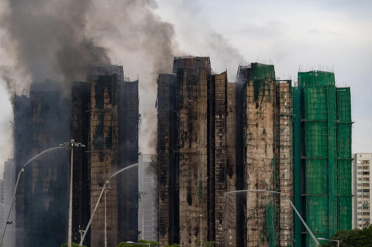 Hongkongdagi dahshatli yong‘in qurbonlari 65 nafarga yetdi - fotolar