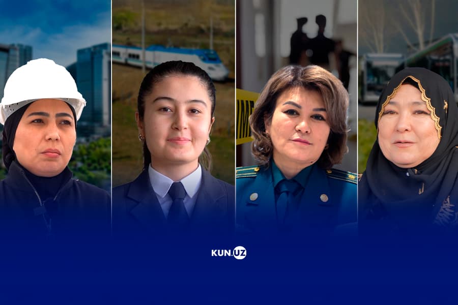 “Kasbingizni sevsangiz, qiyinchiliklari bilinmaydi” – kranchi, tergovchi, poyezd va avtobus haydovchi ayollar hikoyasi