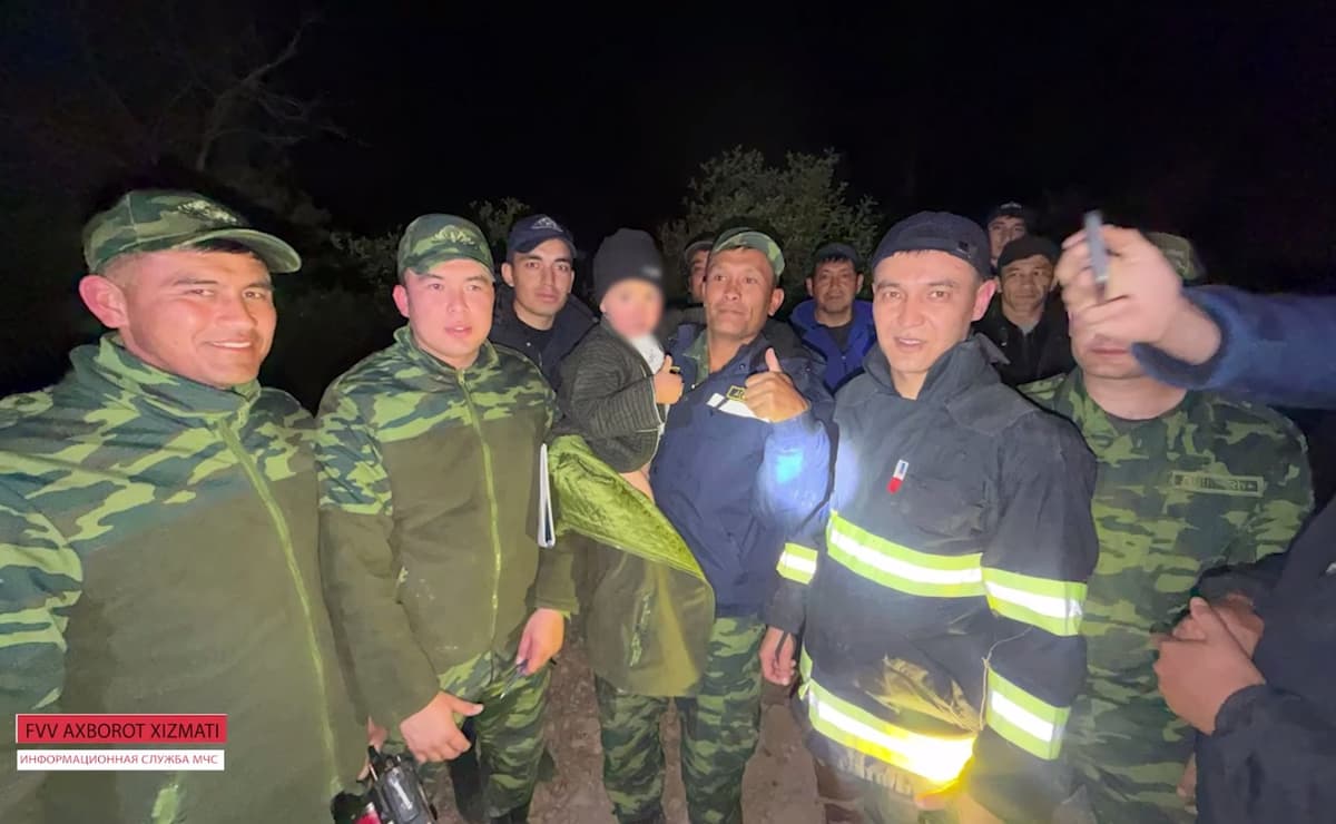 В горах Ахангарана спасли 4-летнего ребёнка, которого забыли родители