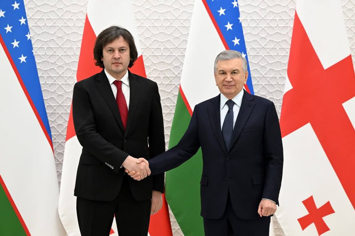 Prezident Gurjiston bosh vaziri Irakliy Kobaxidzeni qabul qildi