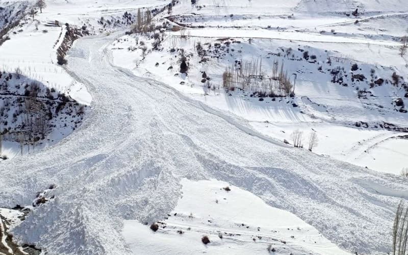 Shahrisabz tumanida qor ko‘chkisi kuzatildi