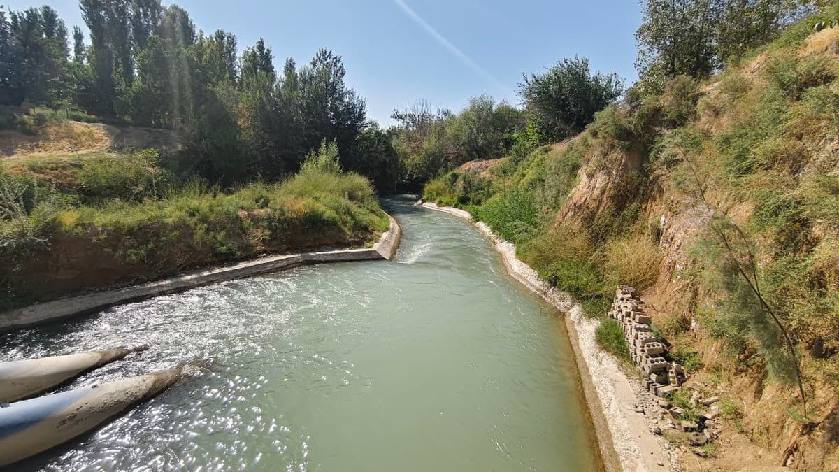 Zangiota tumanida kichik GES ishga tushirildi