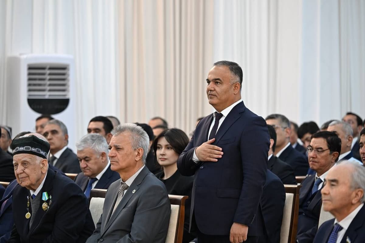 Adiz Boboyev Samarqand viloyati hokimi lavozimiga tasdiqlandi