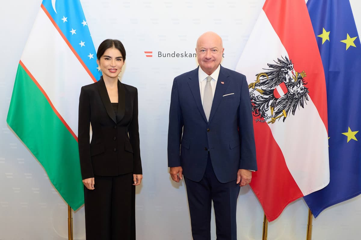 Saida Mirziyoyeva Avstriya federal kansleri bilan uchrashdi