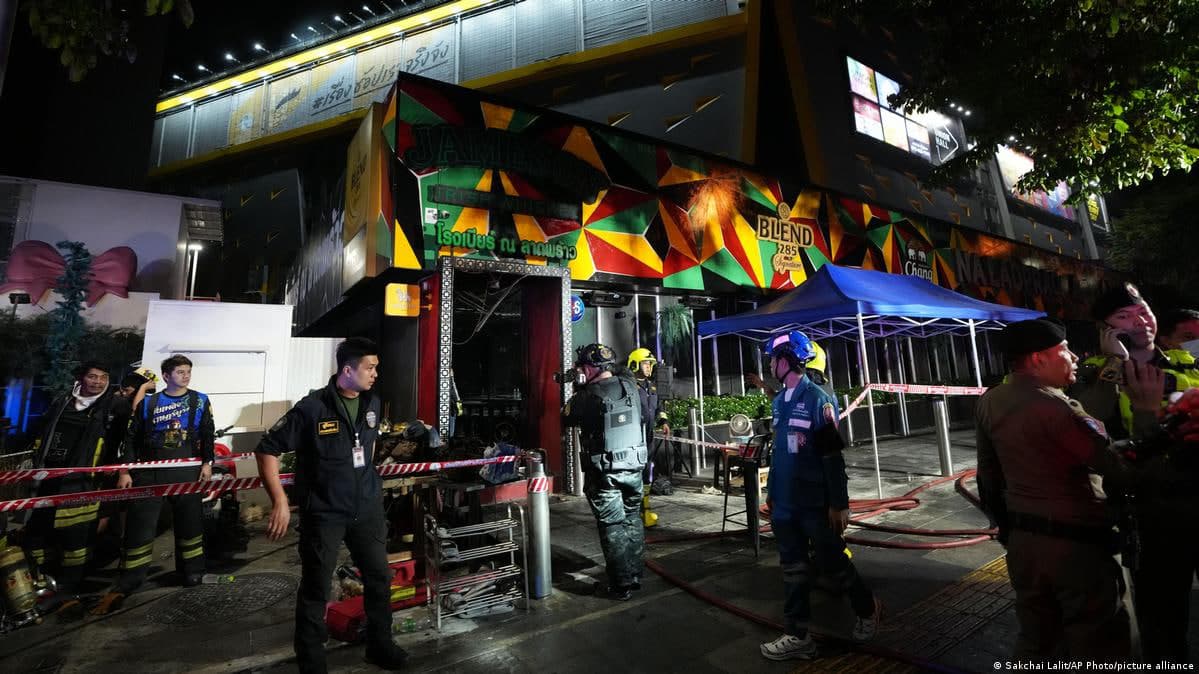 Tailand poytaxtida yong‘in: kamida 27 kishi halok bo‘ldi