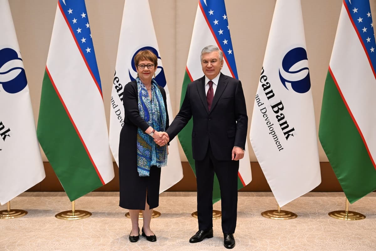 Shavkat Mirziyoyev YeTTB bilan keng ko‘lamli sheriklikning ustuvor yo‘nalishlarini belgiladi