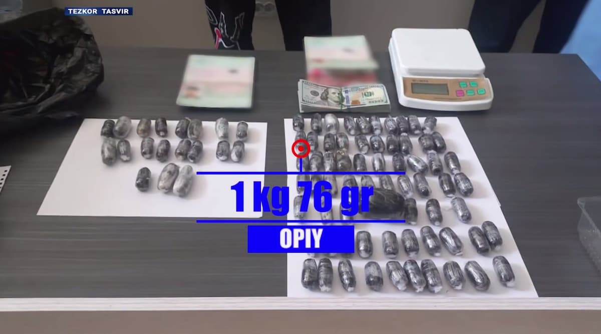 Afg‘onistondan olib kirilgan 37,6 kg giyohvandlik vositalari fosh etildi