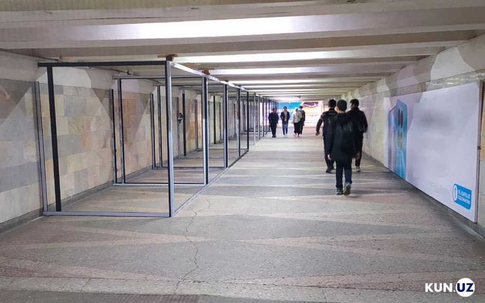 Metro bekatlarida kichik savdo nuqtalari paydo bo‘ladi