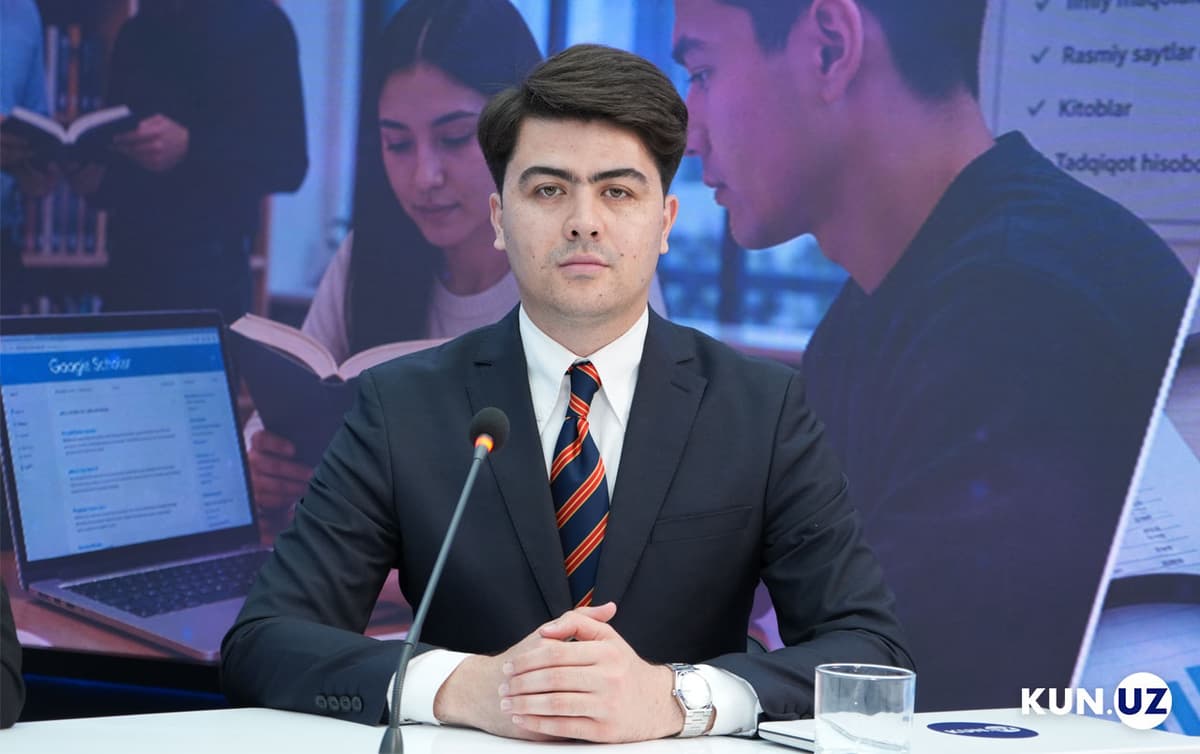 Корреспондент Kun.uz Шохрух Мажидов удостоен медали «Келажак бунёдкори»