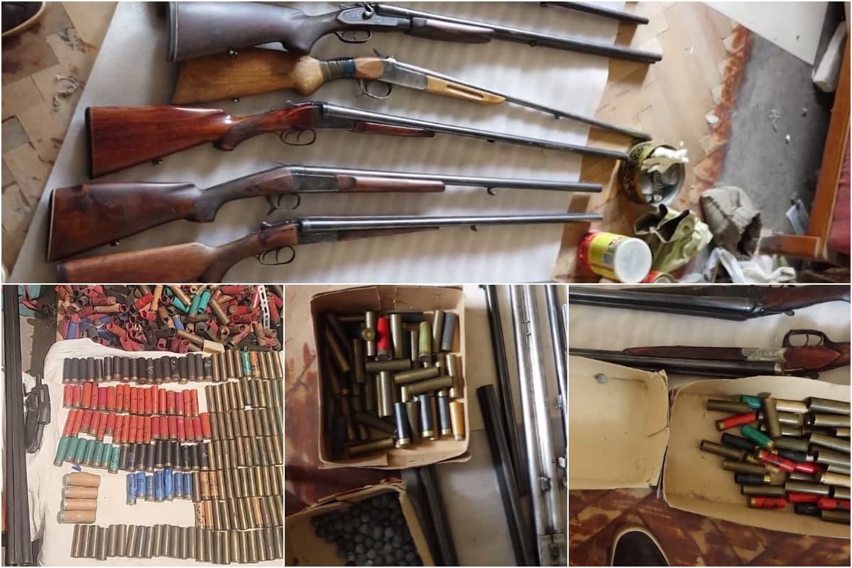 Арсенал в квартире: ташкентец сдал 20 единиц огнестрельного оружия, принадлежавших его отцу