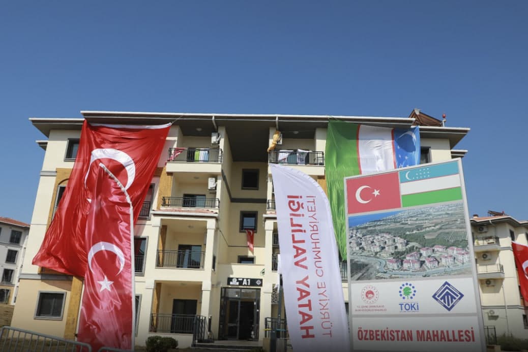 Uzbekistan builds over 300 apartments for earthquake victims in Hatay province of Turkey