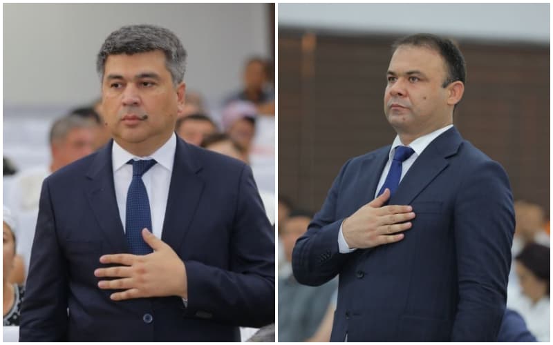 Toshkent viloyatining ikki hududiga yangi hokimlar tayinlandi