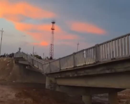 Sariosiyodagi xalqaro ahamiyatga ega ko‘prikka sel zarar yetkazdi, harakat vaqtincha to‘xtatildi