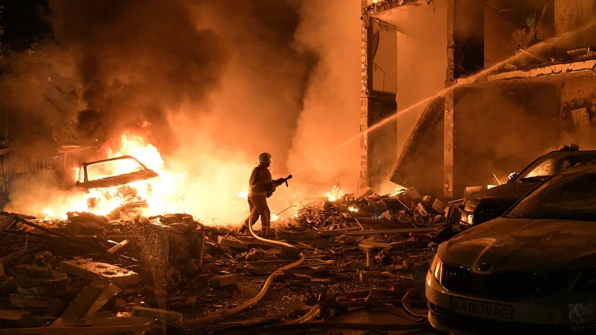Kiyev yana raketa hujumiga uchradi