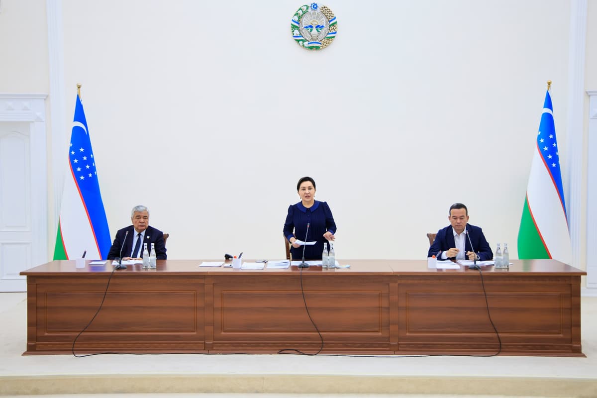 Tanzila Norboyeva raisligida Surxondaryoni ijtimoiy-iqtisodiy rivojlantirish dasturlari ijrosi muhokama qilindi