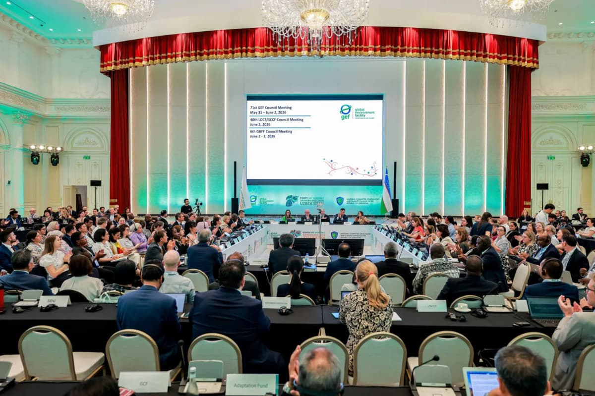 Samarqandda Global ekologik fond Kengashining 71-yig‘ilishi boshlandi