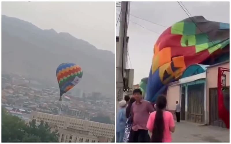 Tojikistonda O‘zbekistondan keltirilgan havo shari quladi va odamlar jarohat oldi