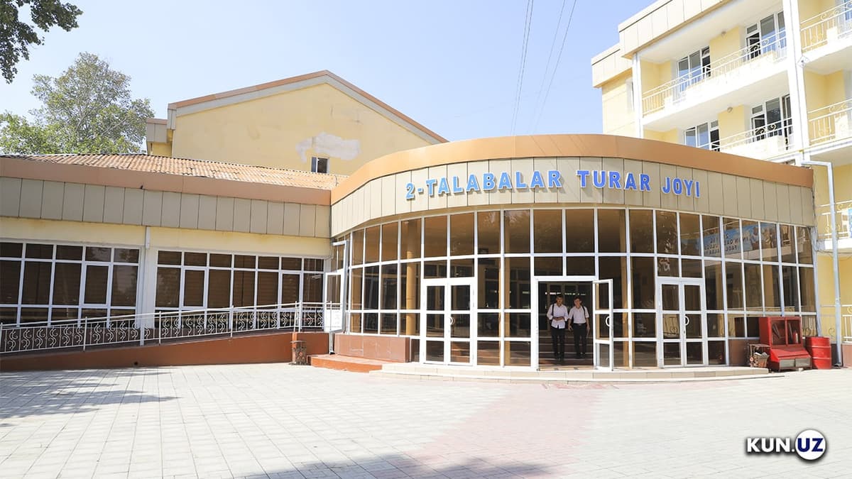 Talabalar turar joylarini qurish bo‘yicha yangi tartib joriy etildi