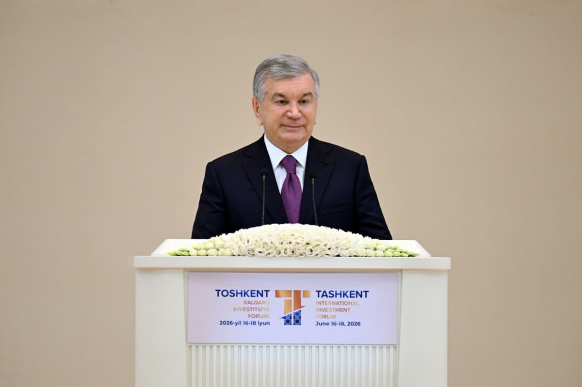 Шавкат Мирзиёев представил шесть приоритетных направлений инвестиционного сотрудничества Узбекистана