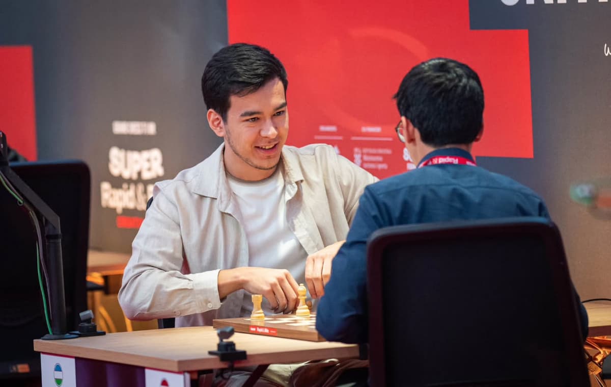 Нодирбек Абдусатторов завоевал серебро на этапе Grand Chess Tour в Хорватии
