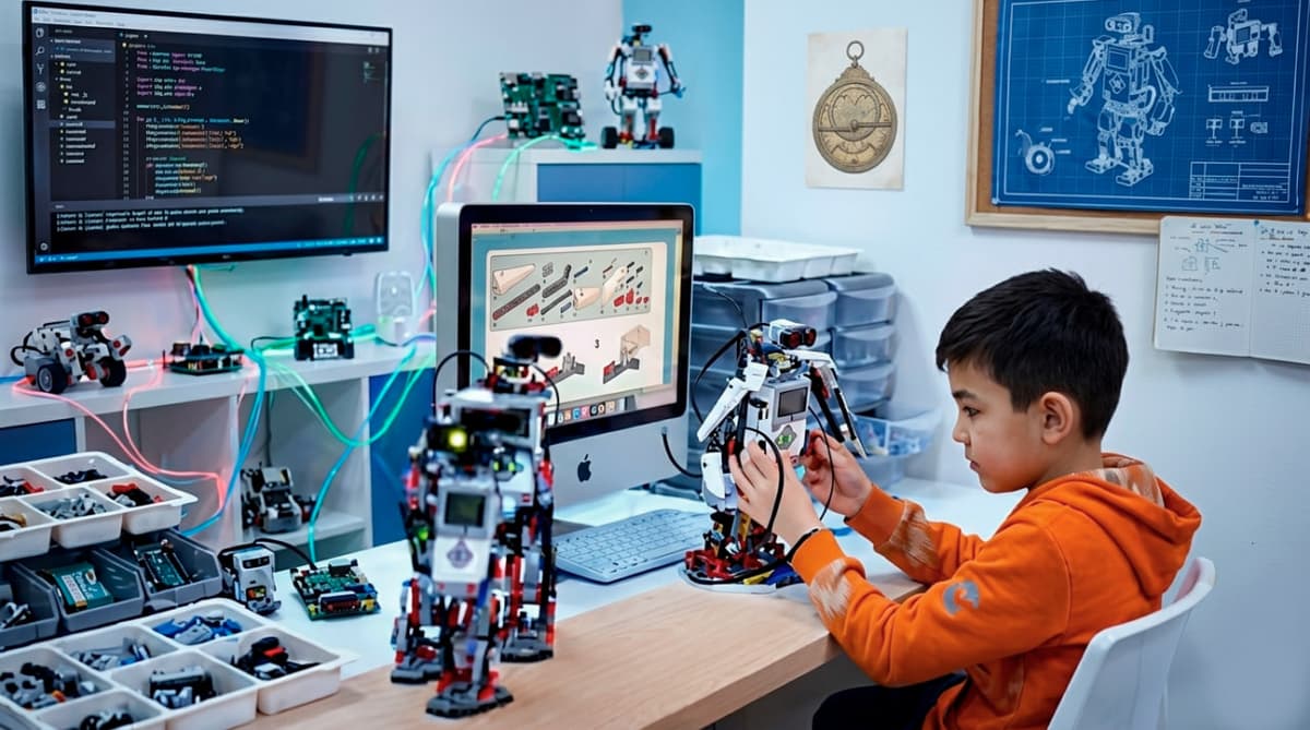 Smartfondan real ijodga: robototexnika bolalarni qanday rivojlantiradi?