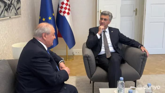 Abdulaziz Komilov Xorvatiya bosh vaziri bilan muzokara o‘tkazdi