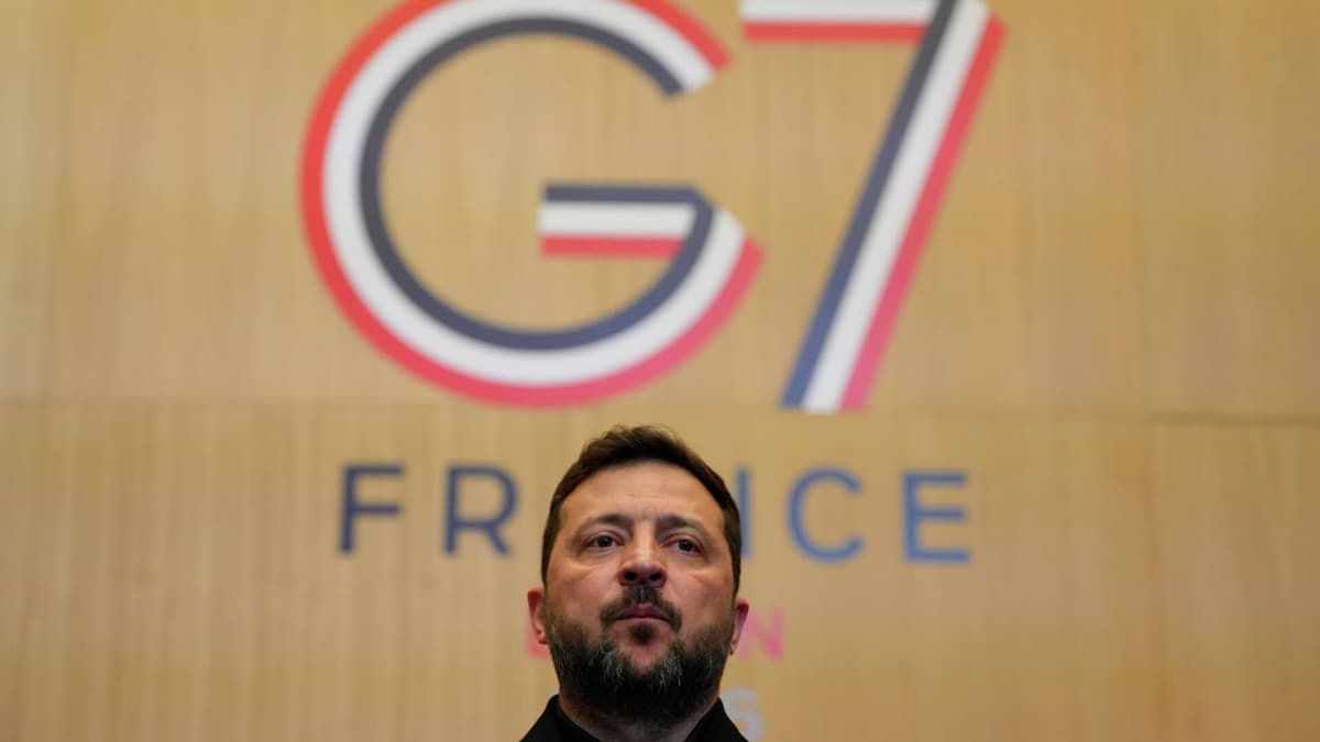 Zelenskiy: G7 yordami bilan Rossiyani tinchlikka majbur qilamiz