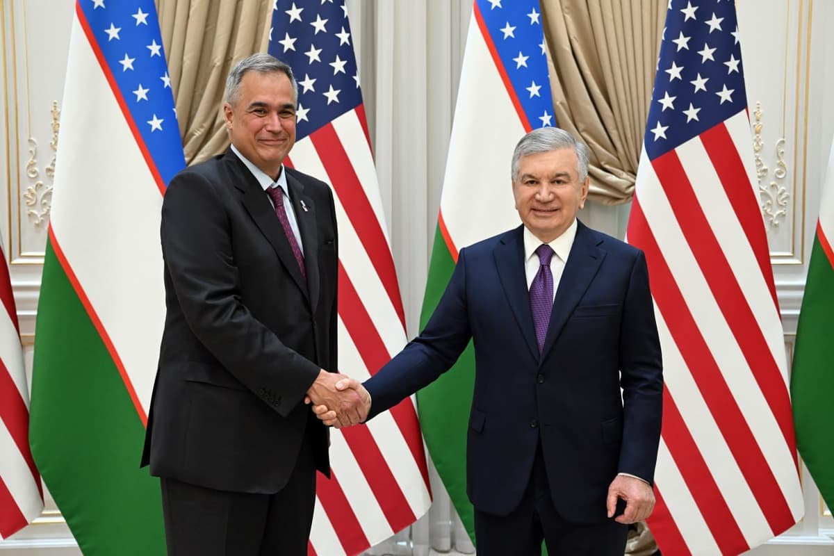 Prezident AQShning Air Producs kompaniyasi rahbarini qabul qildi