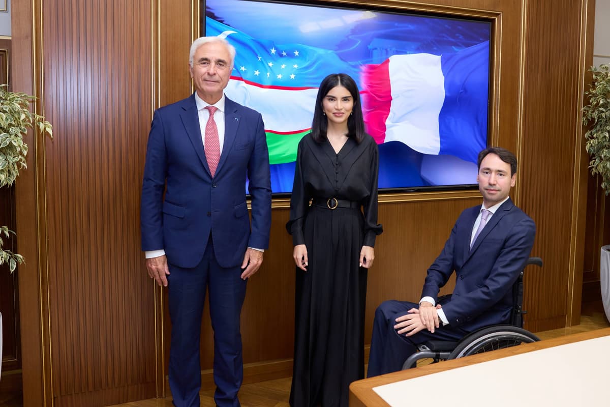 Saida Mirziyoyeva yetakchi fransuz kompaniyalari vakillari bilan uchrashdi